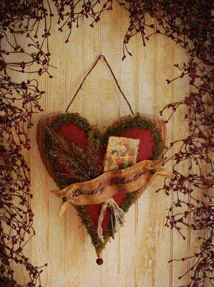 Valentine Heart Hanger  Be Mine E-Pattern