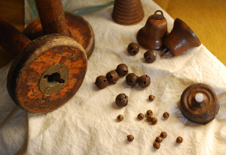 Rusty Jingle Bells, 6mm, Package of 48, Shipping Included